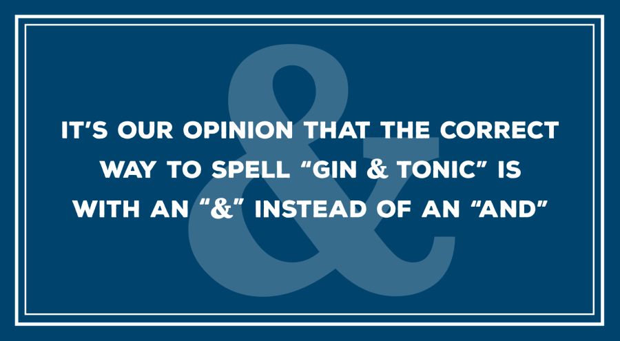 Gin & Tonic rule of thumb